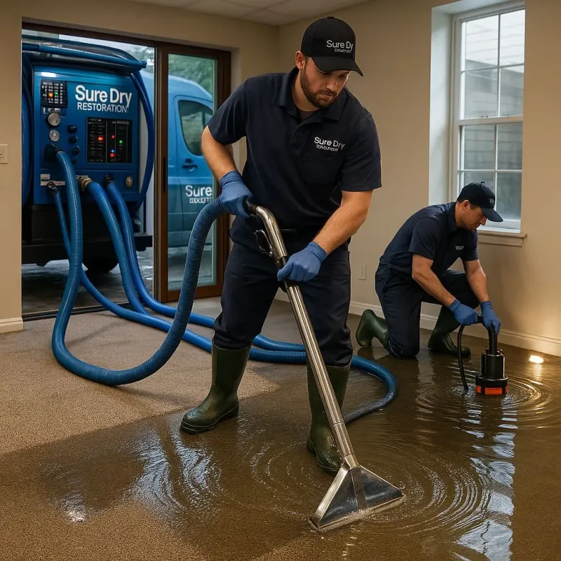 Water Extraction and Removal process in Campanilla, PR